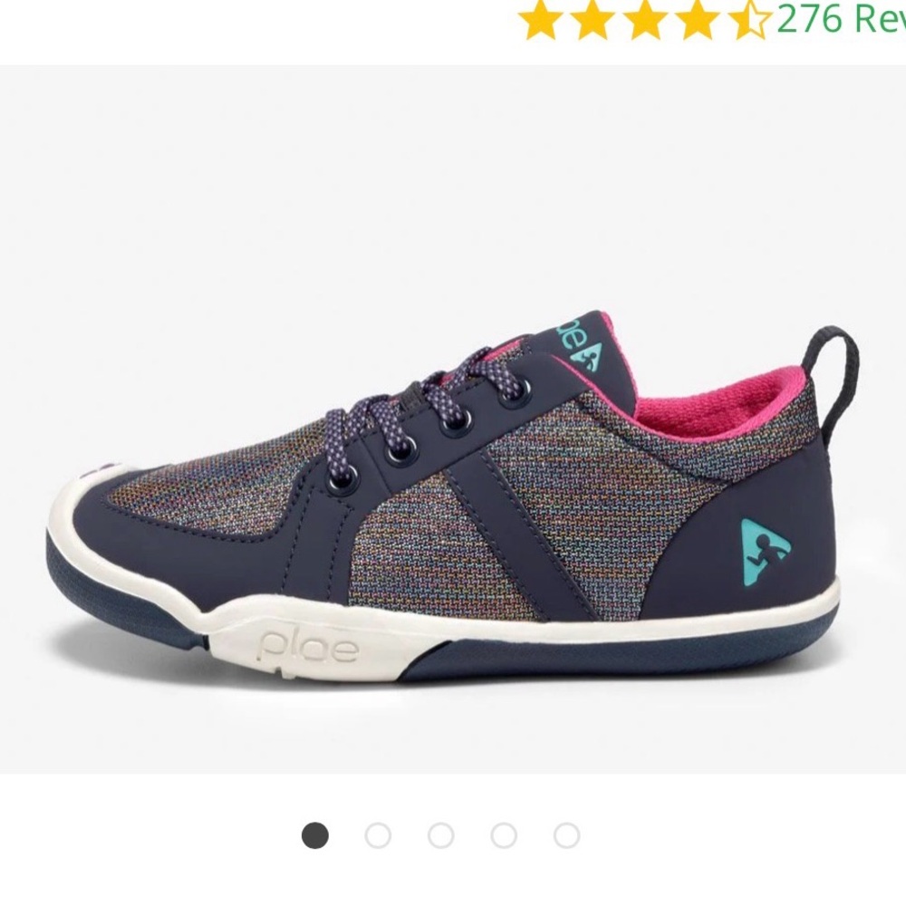 PLAE Kids Sneakers - Blue and Pink Metalic